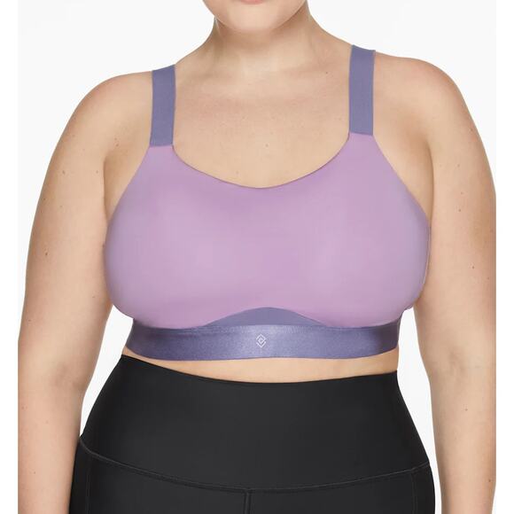 ThirdLove Kinetic Adjustable Sports Bra 44C Lilac Blush workout athletic - Picture 1 of 9